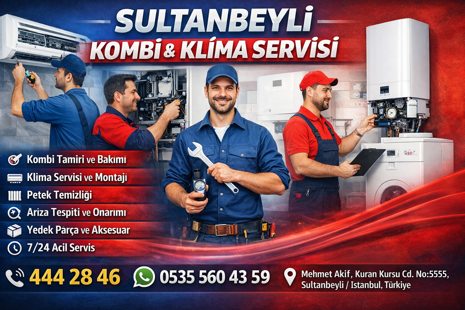 Sultanbeyli Kombi Bakım Ve Onarım Servisi 